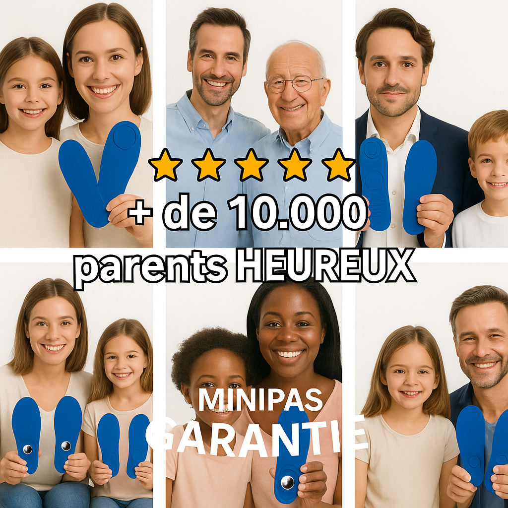 Semelles connectées pour enfants SafeStep™| MiniPas