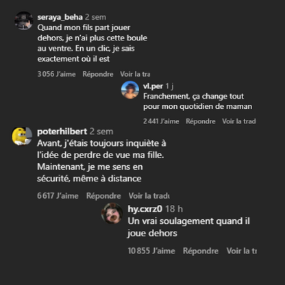 semelles connectées pour enfants |  Safestep™