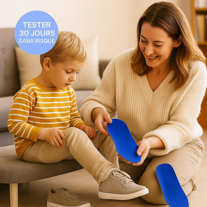 semelles connectées pour enfants |  Safestep™